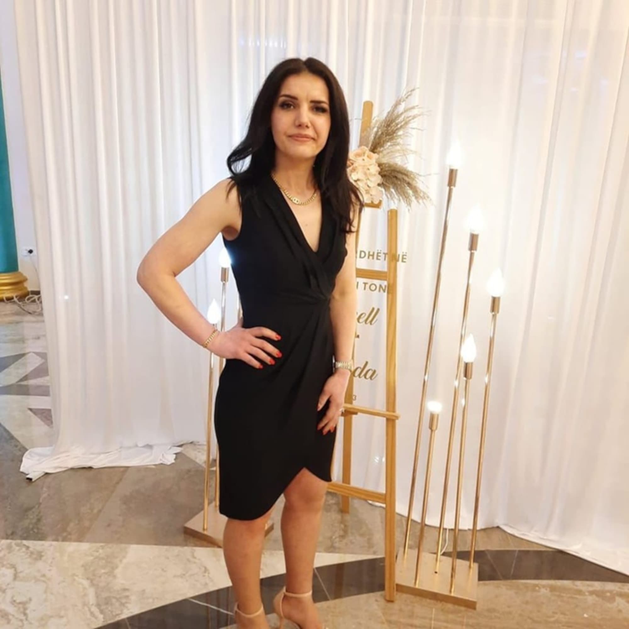 Zoja Oroshi poses in undated photo. She was killed in Baden. Austria. Note: Private photo taken from social media. (Newsflash/NX)